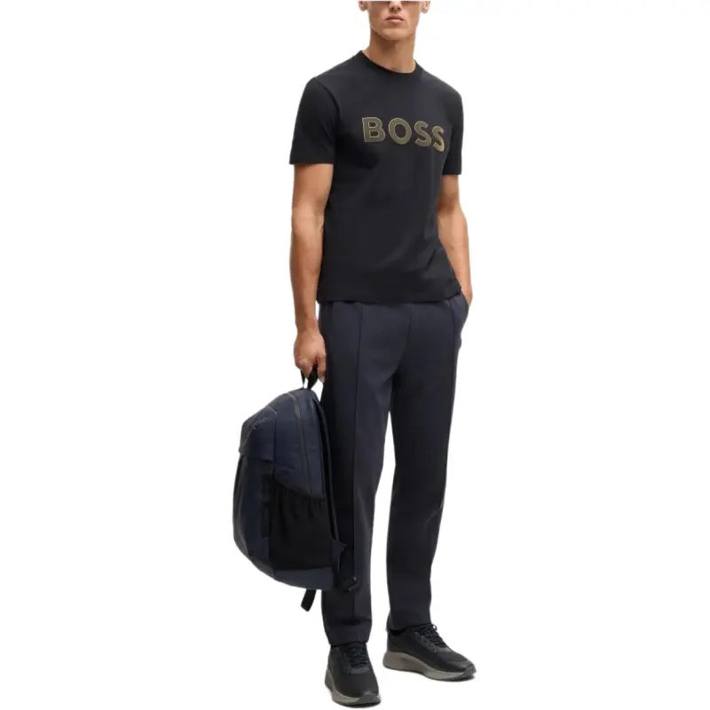 HUGO BOSS Logo appliqué T shirt-1