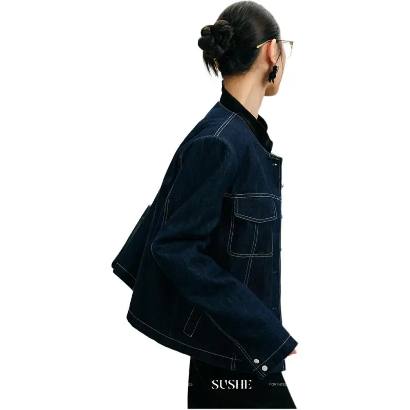 SHUXI Denim Jacket Women's Mariana-1