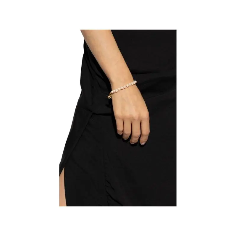 Vivienne Westwood Pearl Bracelets Women's White, Gold-1