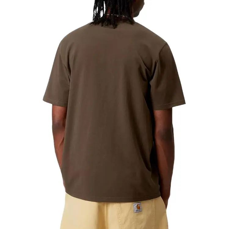 Carhartt WIP T Shirt Men's Brown-1