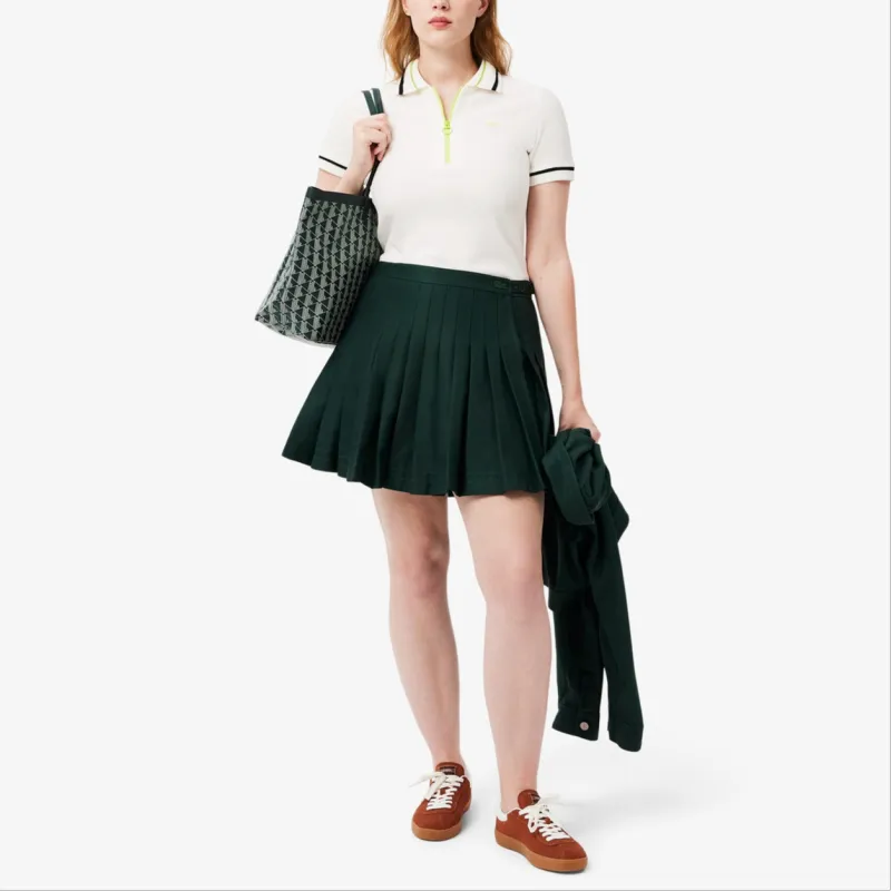 LACOSTE Polo Shirt Women's White-1