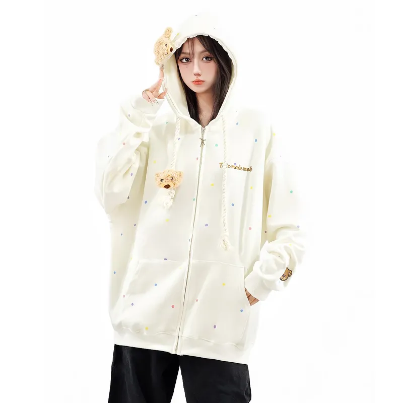 KUNZHUDAXIANG Sweatshirt Women's Apricot-26