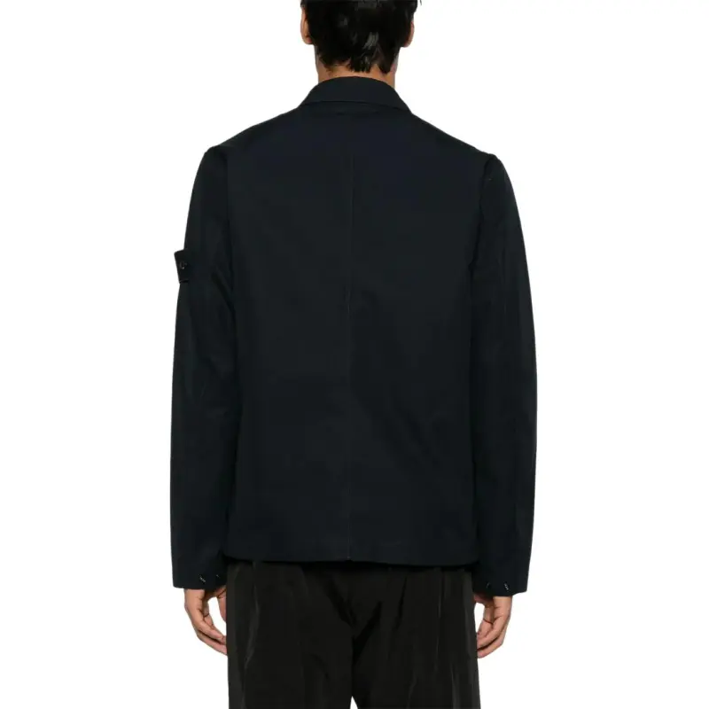 STONE ISLAND Compass Patch Zipped Jacket-4