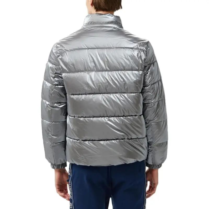 GUESS Jackets Coats Men's Silver-4