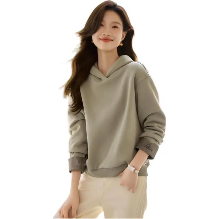 Mo Han Yi Mei Sweatshirt Women's Green-4