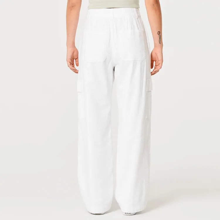 Hollister Casual Pants Women's White-2