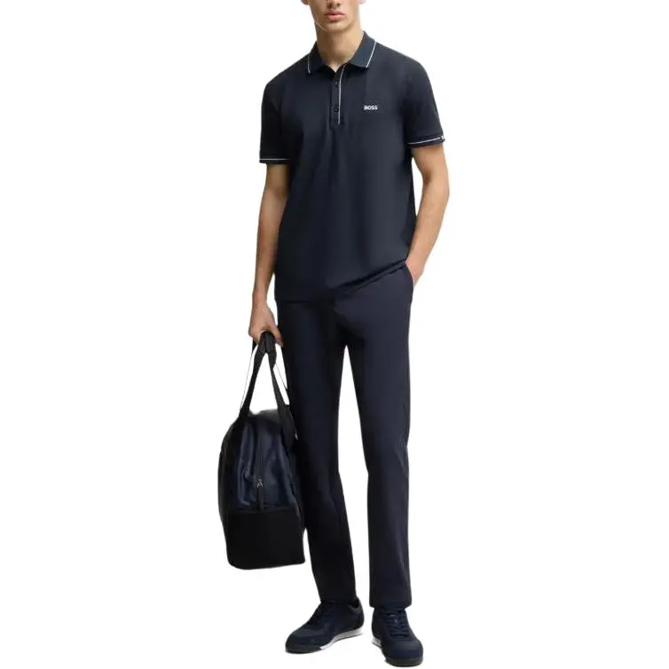 HUGO BOSS Polo Shirt Men's Dark Blue-1
