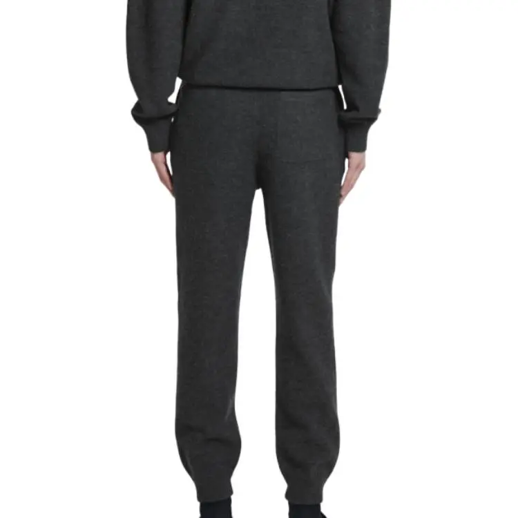 COS Knitted Sweatpants Men's Charcoal Black-1