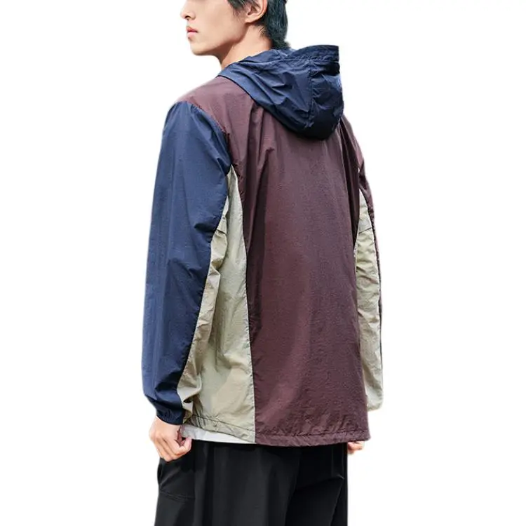 XTEP Trench Coat Unisex Swaying Blue-3