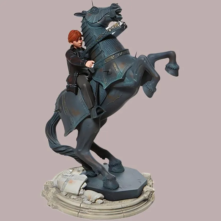ENESCO Ron Weasley Harry Potter Ron The Wizard Chinese Chess 31.7cm Statues-4