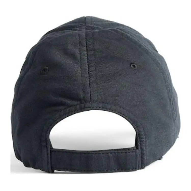 Balenciaga Cotton Baseball Caps Men's Black-1
