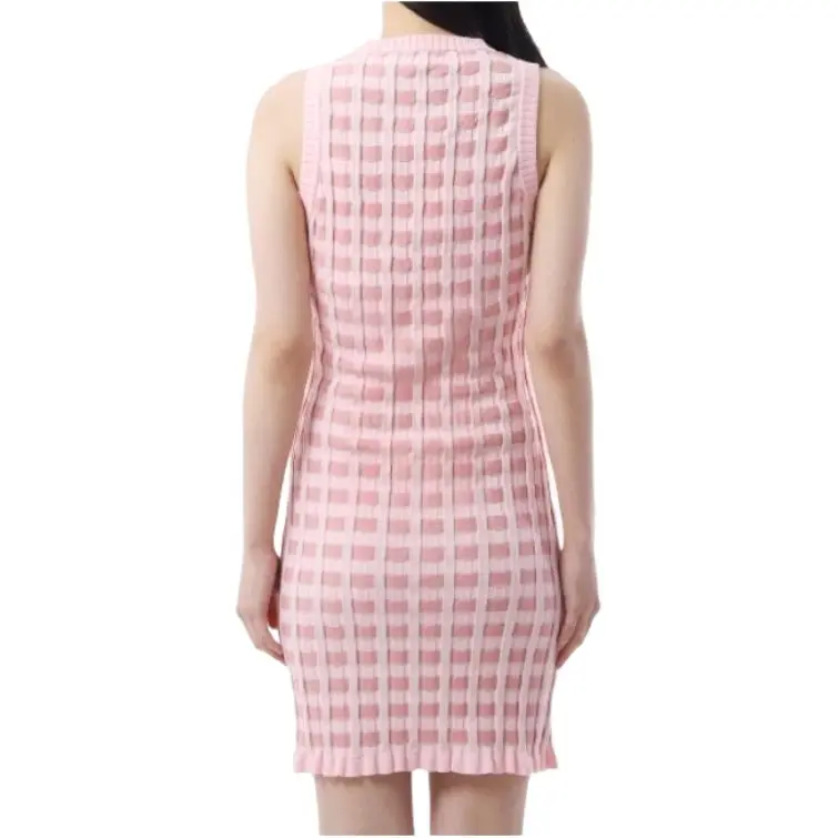 Maison Kitsune Fox motif Midi Dress-1
