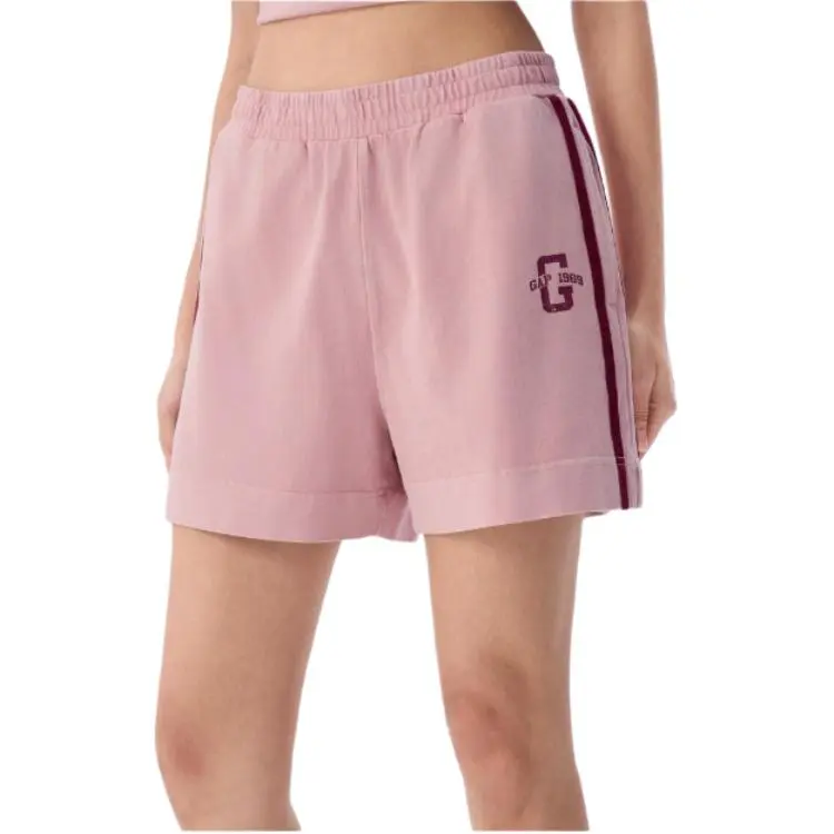 GAP Casual Shorts Women's Light Rose Red-4