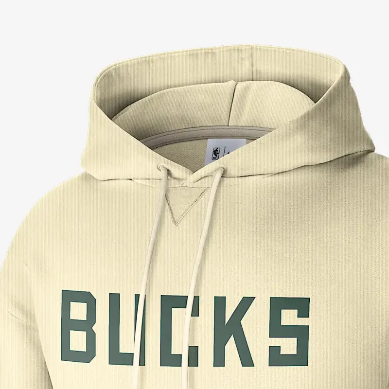 Nike Milwaukee Bucks Standard Issue City Edition Men's Nike Dri FIT Nba Courtside Hoodie-2