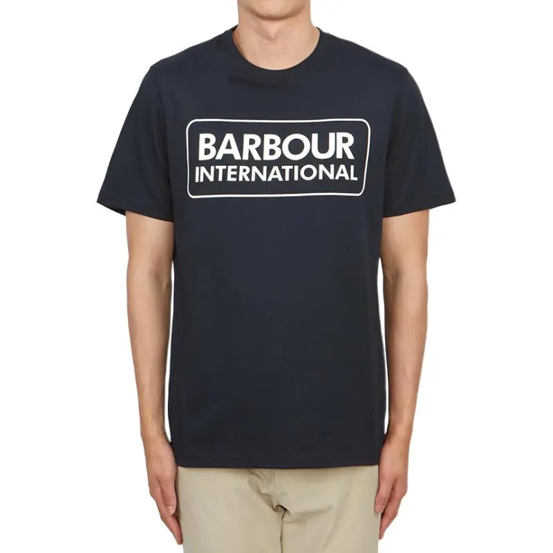 BARBOUR T Shirts Men Black-2