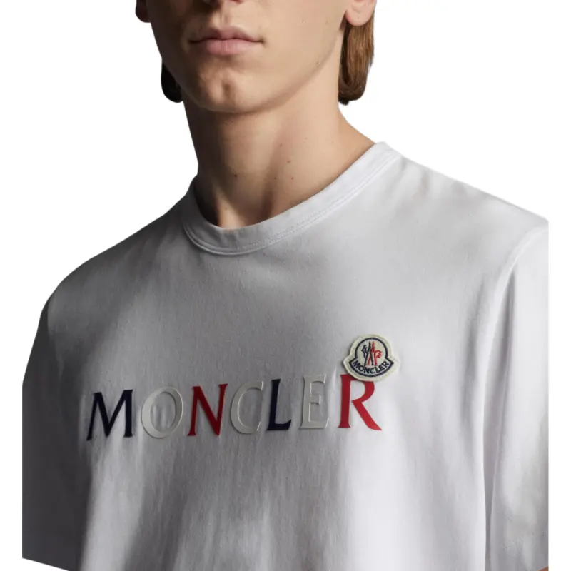 Moncler T Shirt Men's Optical White-2