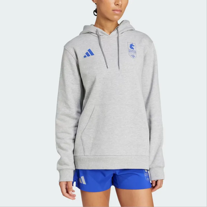 Adidas Free Shipping With AdiClub Boston Marathon® 2025 Graphic Hoodie-1