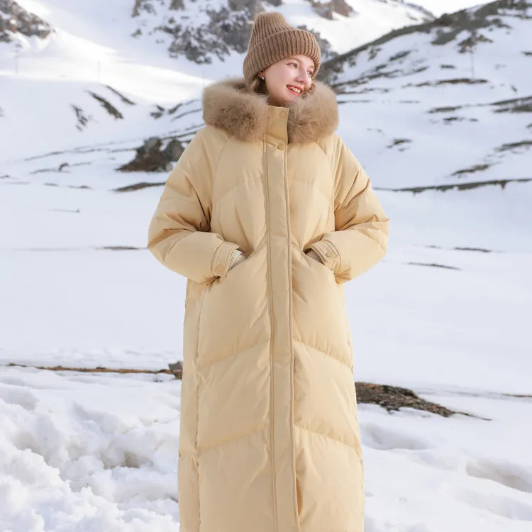 3COLOUR Down Jacket Women's Ginger Yellow-9