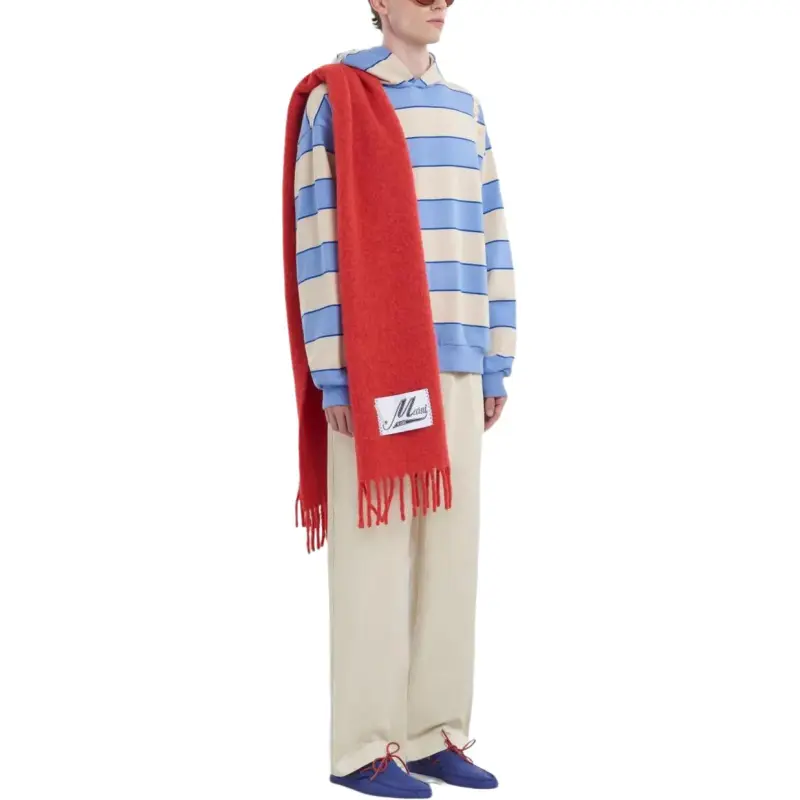 MARNI Striped Hoodie-3
