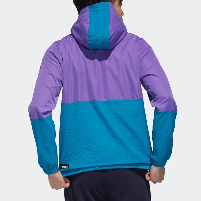 Adidas Neo Jackets Men Purple-5