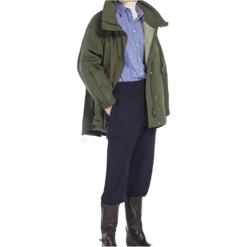 WEEKEND MaxMara Ozieri High Neck Reversible Coat-6