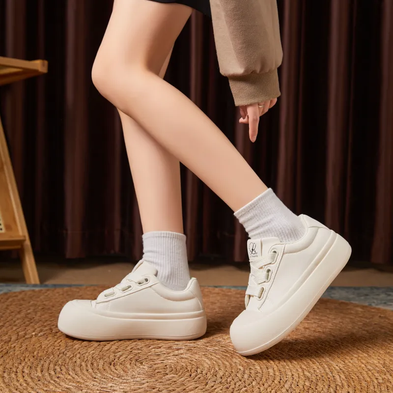 La Chapelle Height Increasing Lightweight Low-Top Skateboard Shoes Women's-7