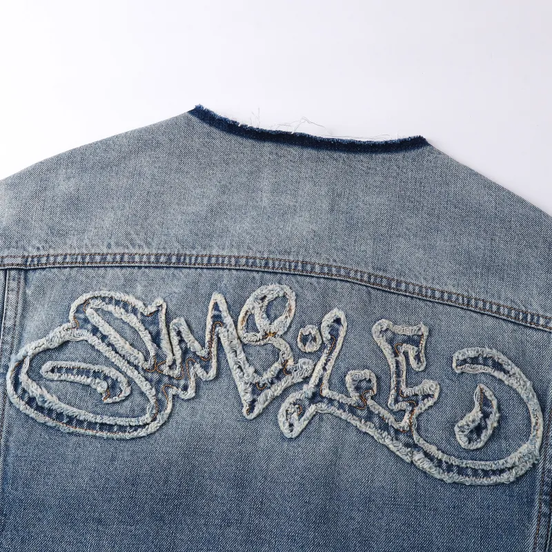 SMILEREPUBLIC Denim Jacket Unisex-4