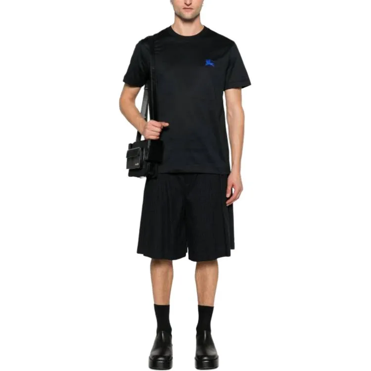 Burberry T Shirts Men Black-1