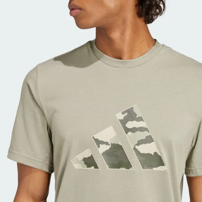 Adidas Train Essentials Camo Graphic Logo T Shirt-4
