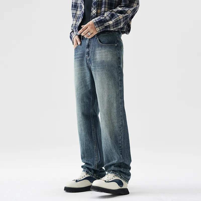 JASONWOOD Cowboy On The Run Jeans Unisex Blue-5