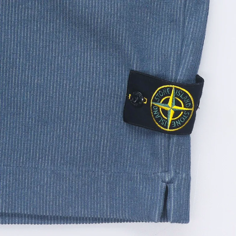 STONE ISLAND Casual Shorts Men Blue-4