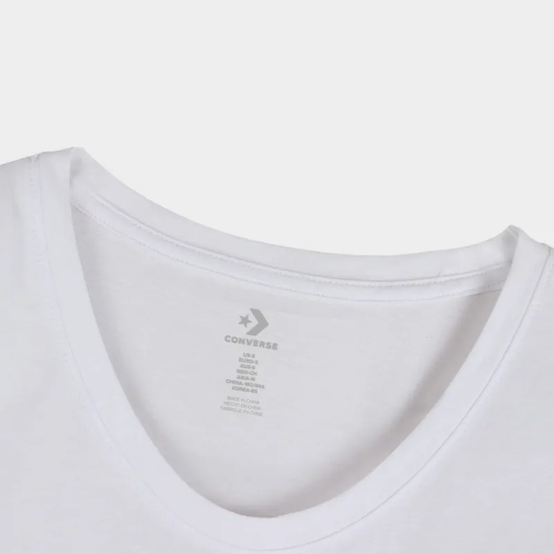 Converse T Shirts Women's White-1