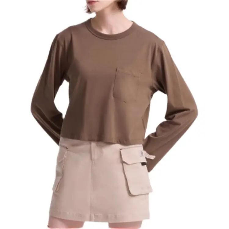 GAP T Shirt Women's Woody Brown-3