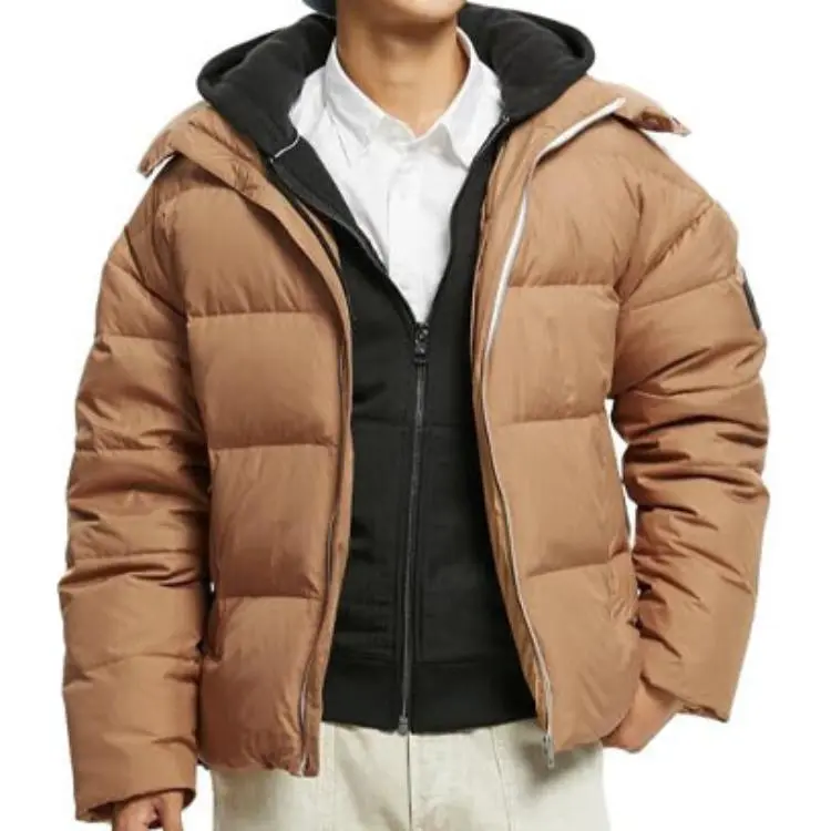 CALVIN KLEIN Down Jacket Men's Camel-4
