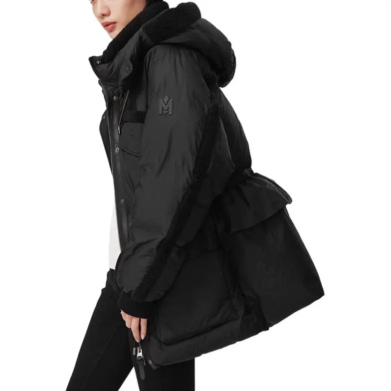 MACKAGE Modern Exclusive Series Down Jacket Women's Black-5