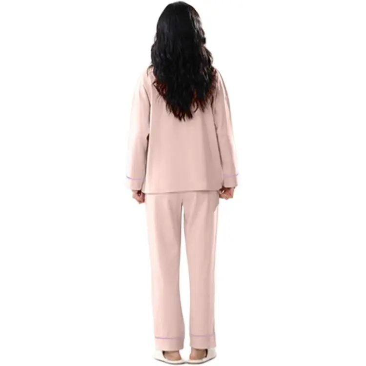 Ordifen Pajama Set Women's Pink-1