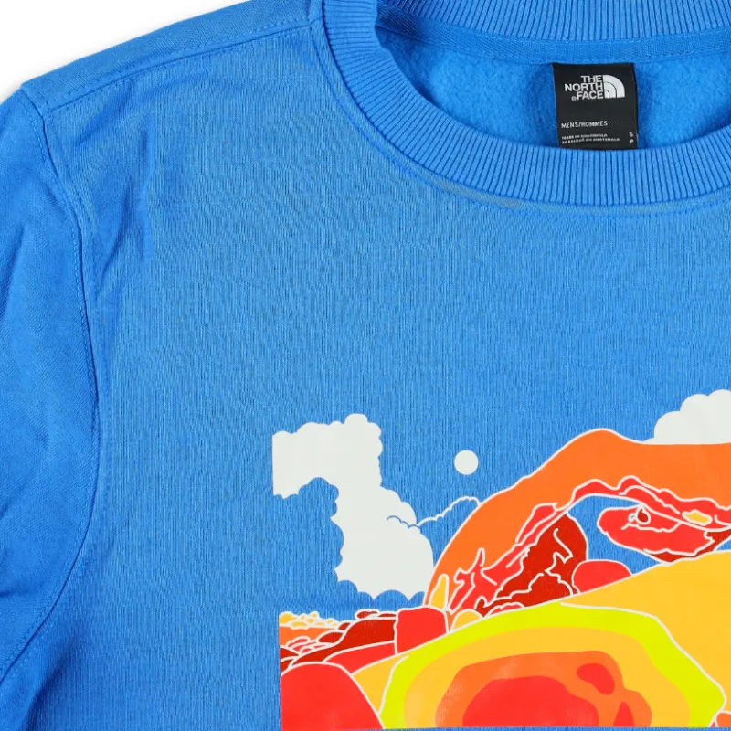 THE NORTH FACE Sweatshirts Men Sky Blue-4