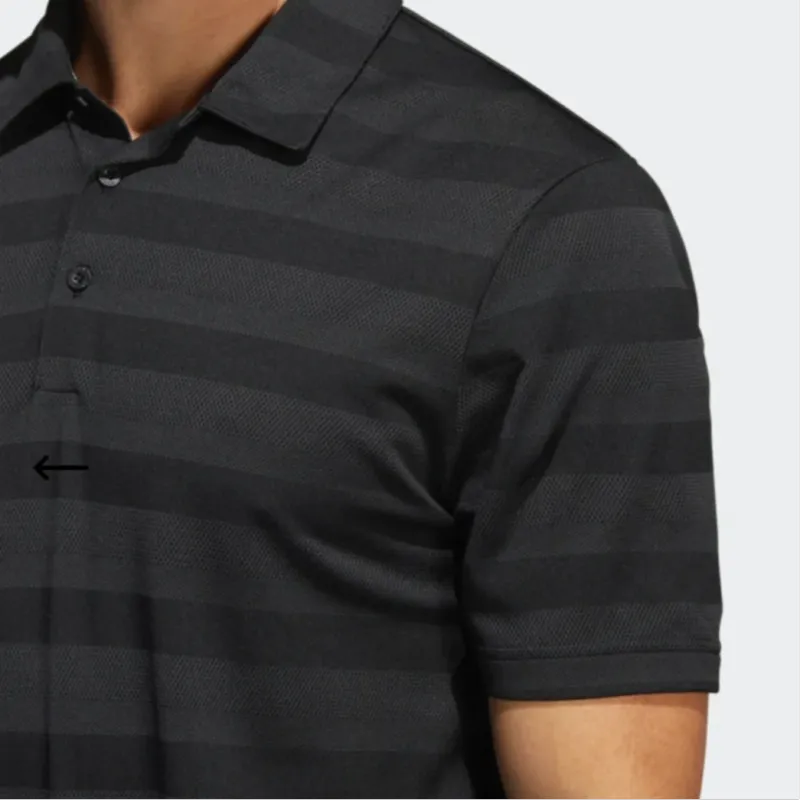 Adidas Polo Shirts Men Black-5