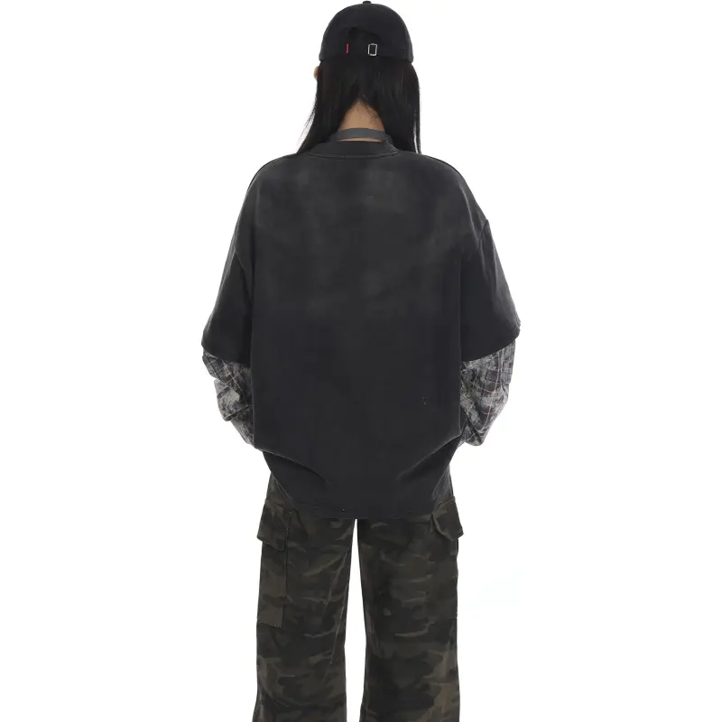 VINMUK T Shirts Unisex Black-2