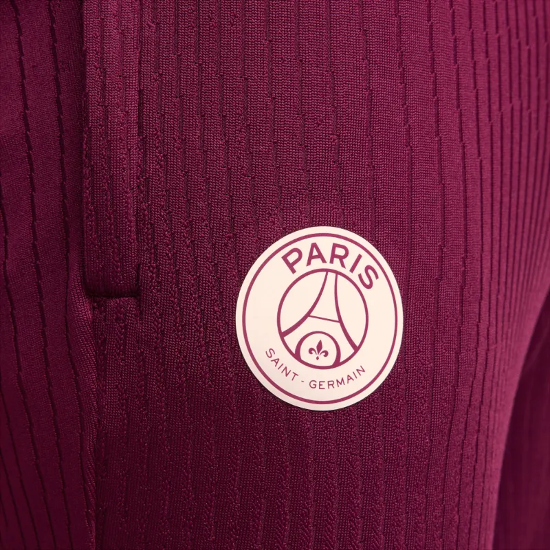 Nike Knitted Sports Pants Men's Burgundy-4
