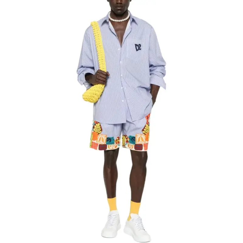 DSQUARED 2 Elastic waistband Shorts-1