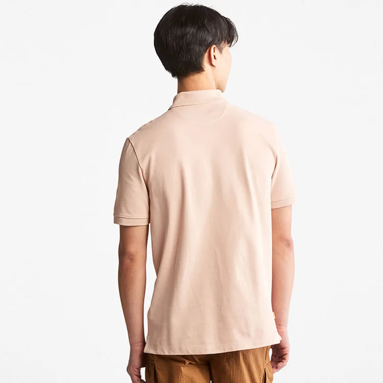 Timberland Polo Shirts Men Light Pink-4