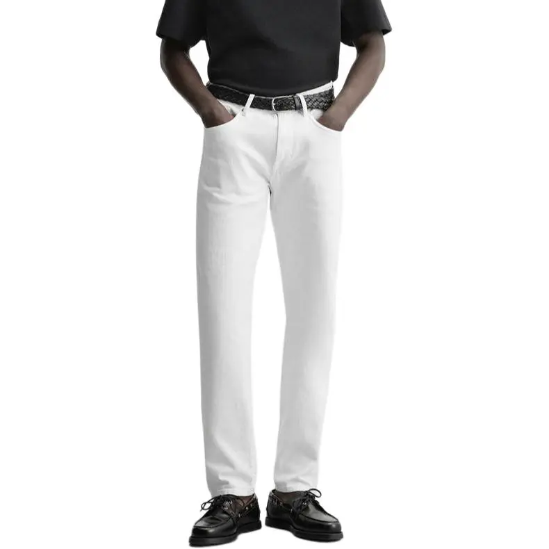 ZARA Jeans Men White-2