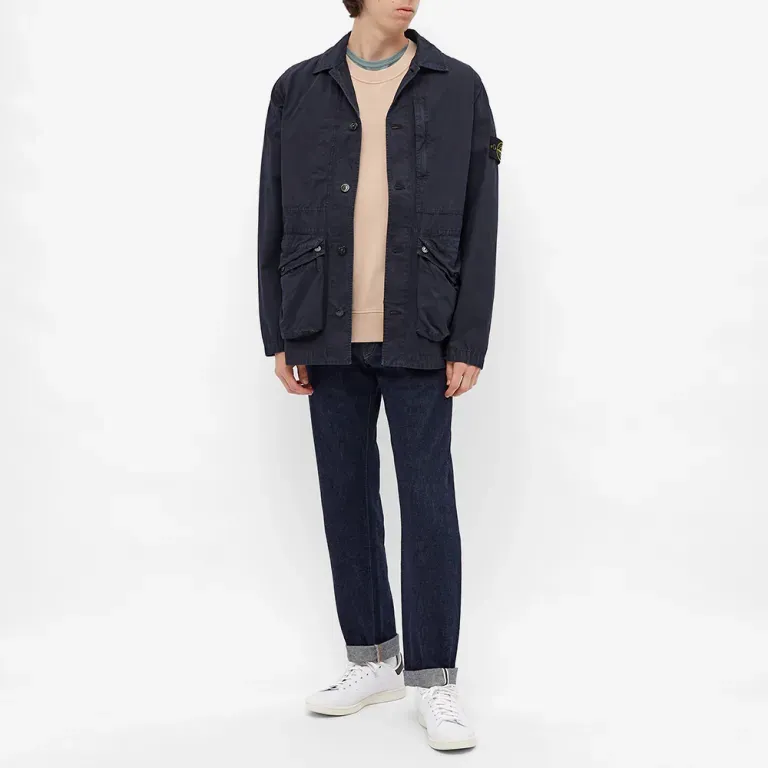 STONE ISLAND 75156 Garment Dyed Cotton Crewneck Sweatshirt-1