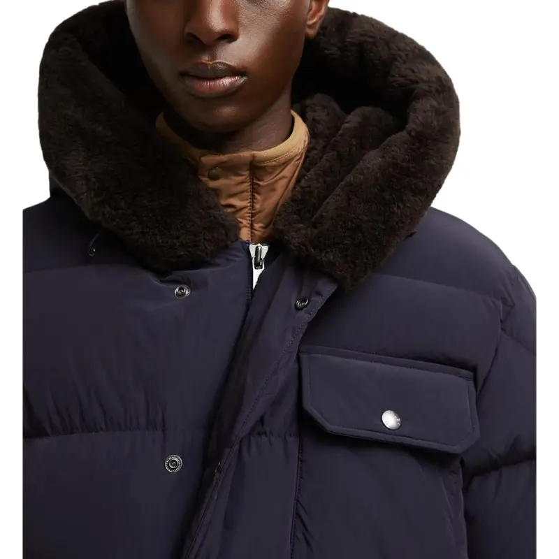 Moncler Rowan Hooded Long Padded Jacket-2