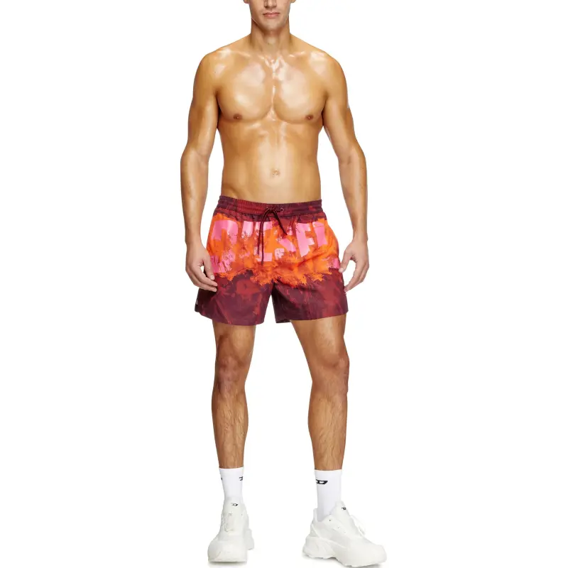 DIESEL Ken 37 D Pop Drawstring Swim Shorts-3
