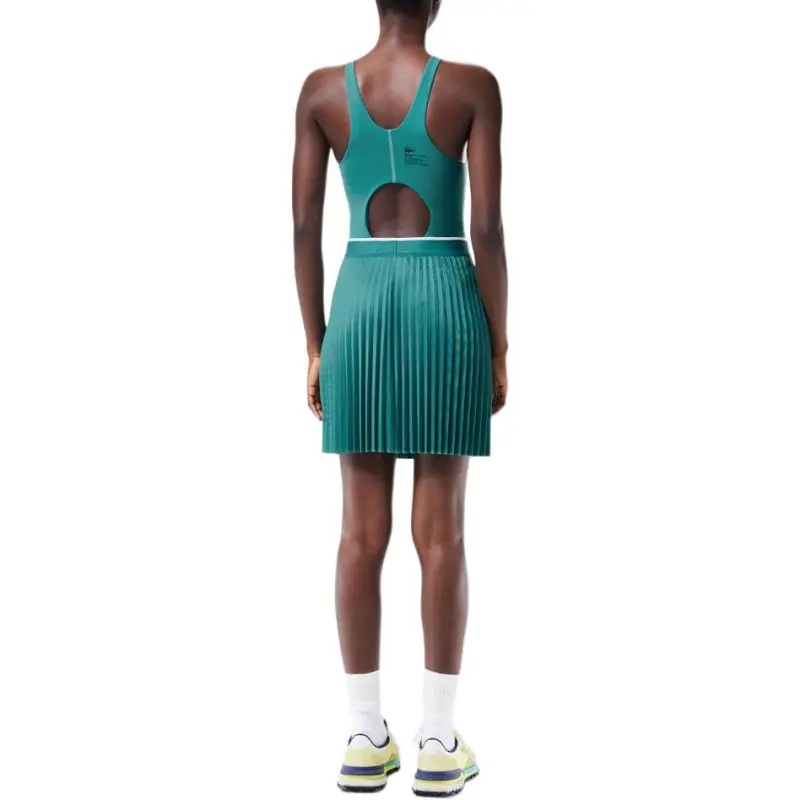 LACOSTE Casual Short Skirts Women's Tide Blue-2