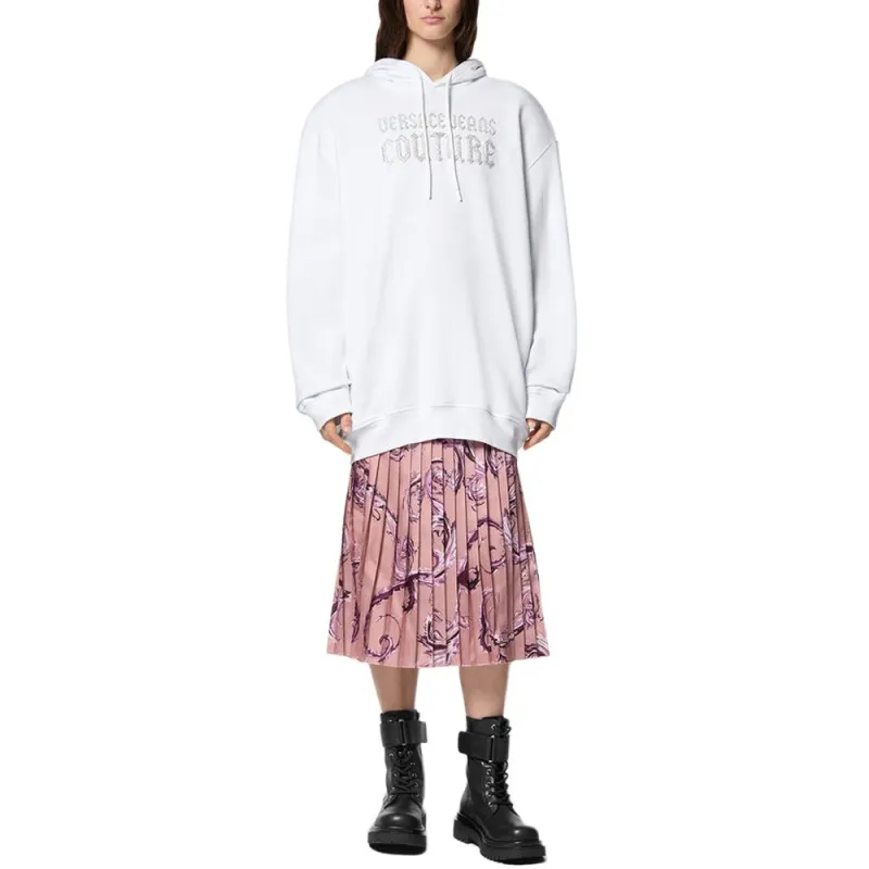 VERSACE Glittered logo Hoodie-1