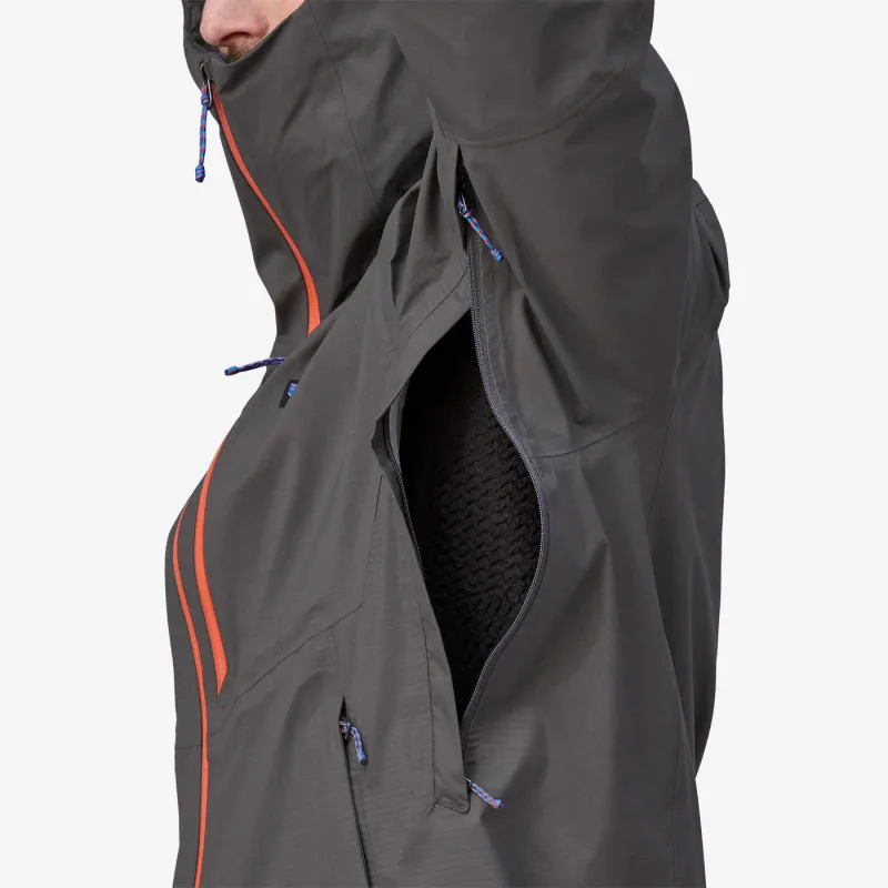 Patagonia Hiking Series Windbreaker Jackets Unisex Forged Gray Comes With Necklace-4
