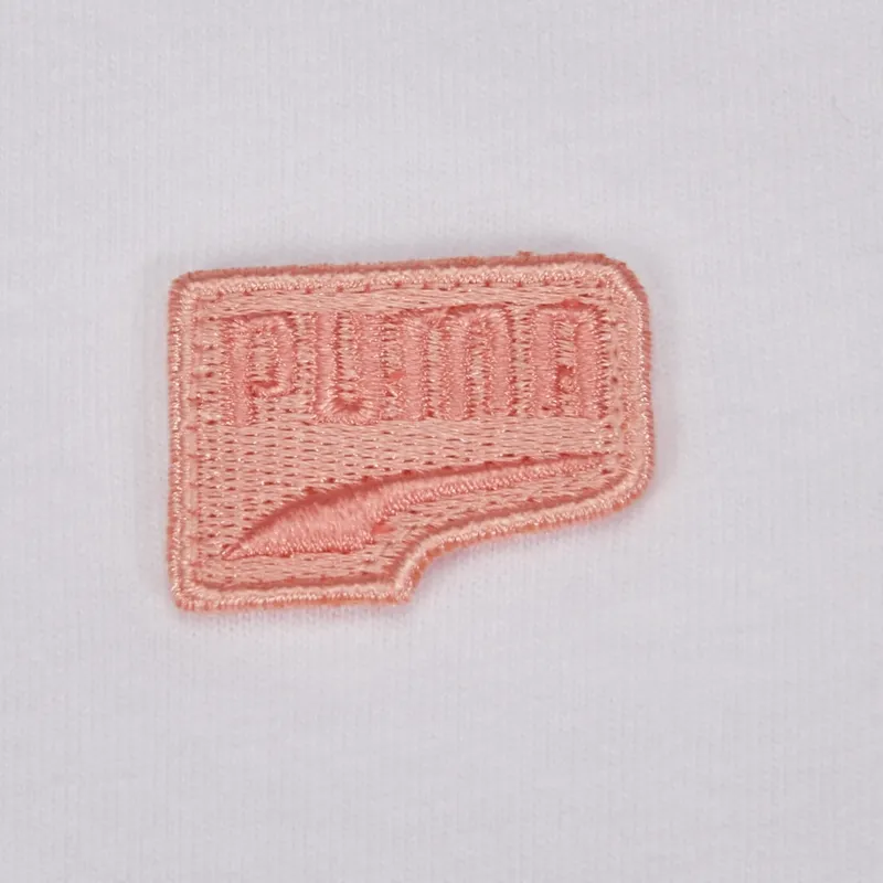 PUMA Regular T Shirt Women's White-2
